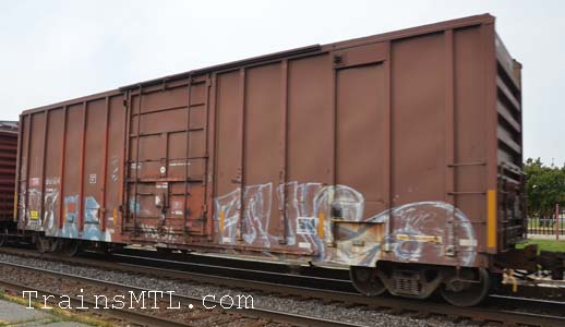 Car/wagon TR86104 left side / coté gauche